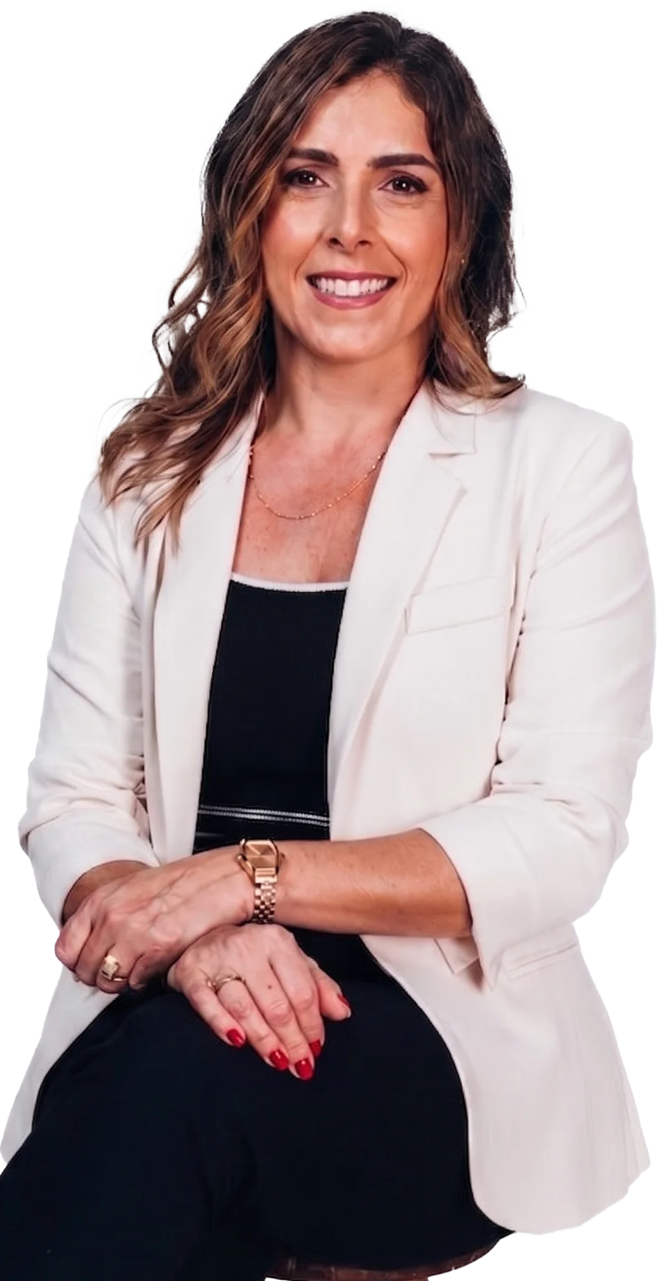Emanuelle Schneider Olmi em retrato profissional